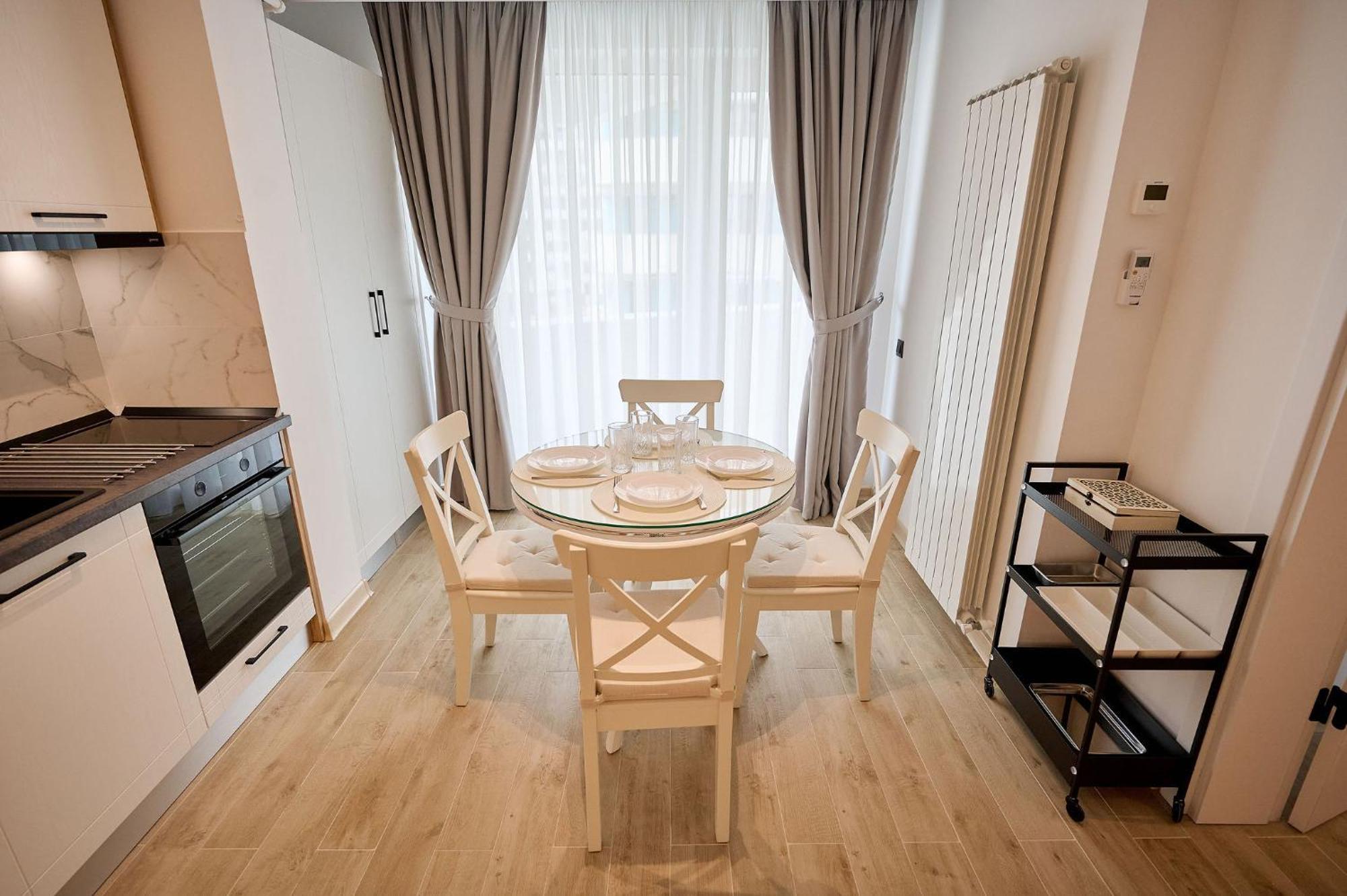 Newvision Apartment In Infinity Beach Resort - Parking Mamaia Exterior foto
