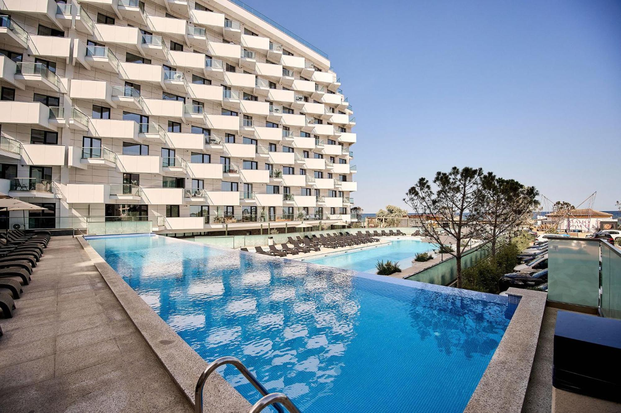 Newvision Apartment In Infinity Beach Resort - Parking Mamaia Exterior foto